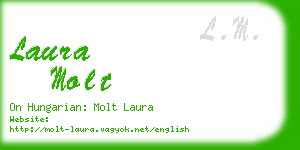 laura molt business card